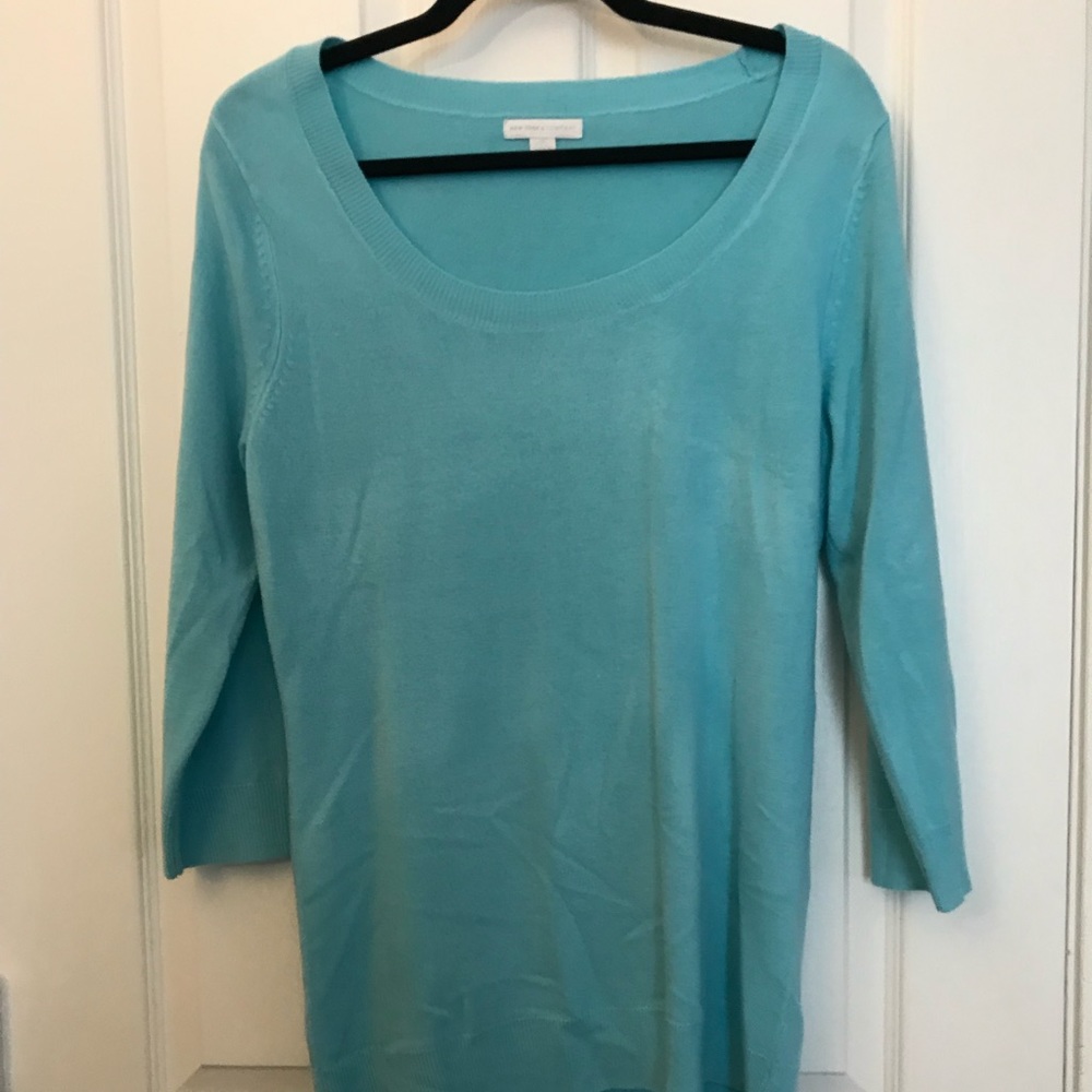 Worn once NY & Co scoop sweater